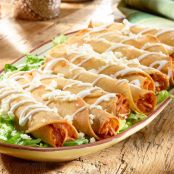 Crispy Chicken Taco Rolls